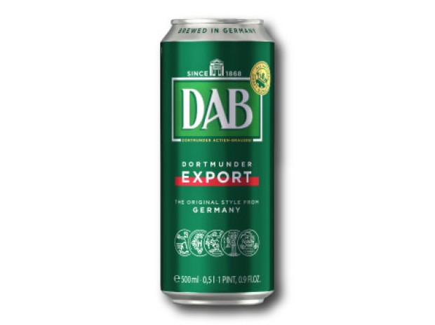 DAB Dortmunder Export 50cl Cans x24 