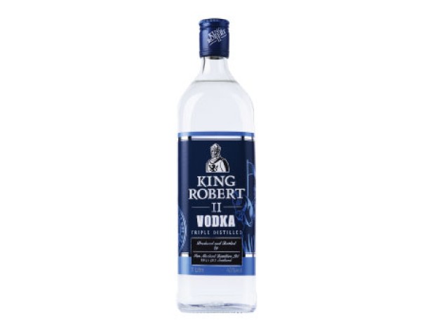 King Robert II Vodka 100cl Bottle