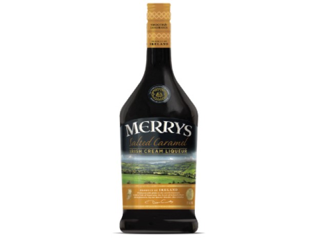 Merrys Salted Caramel Irish Cream Liqueur 1L