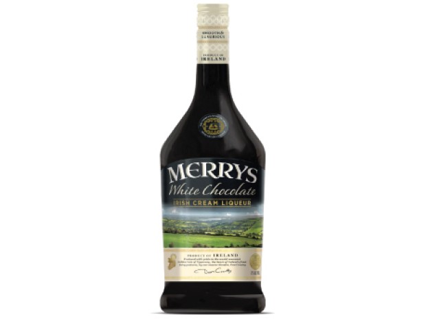 Merrys White Chocolate Irish Cream Liqueur 1L