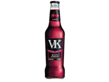 V.K. Vodka Black Cherry 27.5cl Bottle x 6 Pack