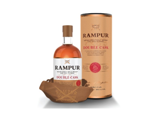 Rampur Double Cask Whisky 75cl Bottle