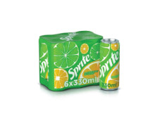 Sprite 330ml Cans x 6                   