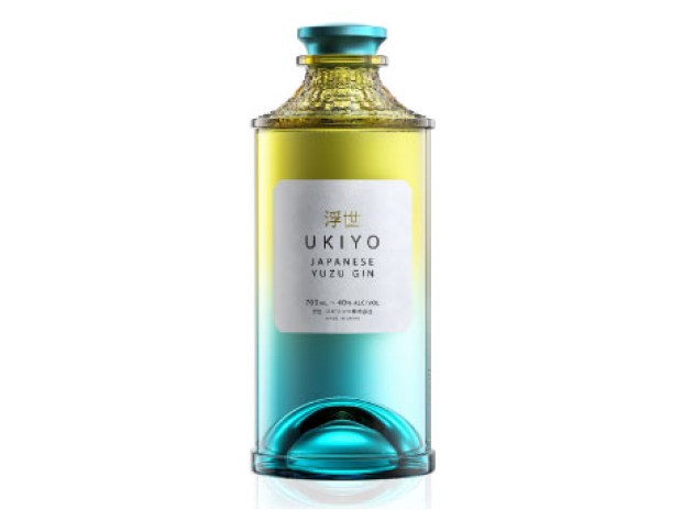 Ukiyo Japanese Citrus Gin 70cl Bottle