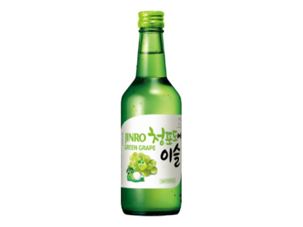 Jinro Green Grape Soju 360ml x 6 Bottles