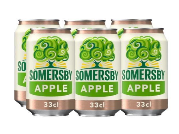 Somersby Apple Cider 4.5%, 33cl can x 6 Pack