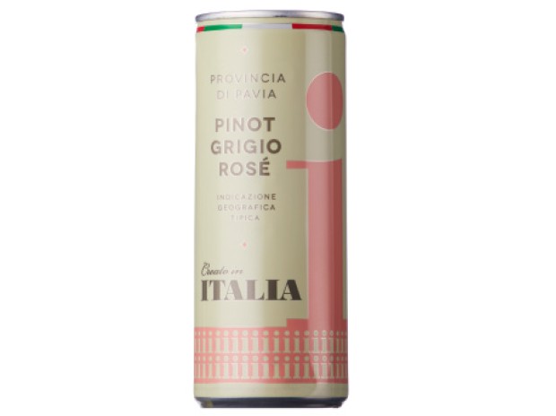 Italia Pinot Grigio Rose 25cl Cans