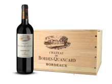 Chateau de Bordes-Quancard Bordeaux 6x75cl wooden box