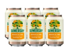 Somersby Mango & Lime Cider 4.5% 33cl Cans x 6 Pack