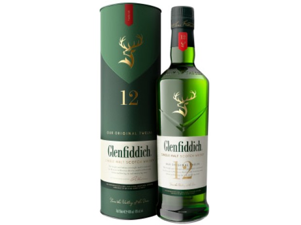 Glenfiddich 12 Y.O 70cl Bottle   