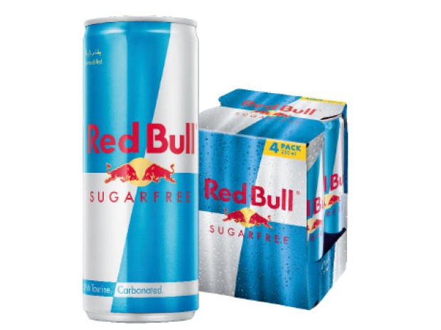 Red Bull Sugar Free 250ml 4 Pack