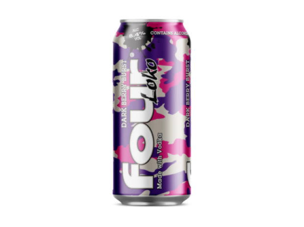 Four Loko Dark Berry Burst 8.4% 44cl Cans 4 Pack