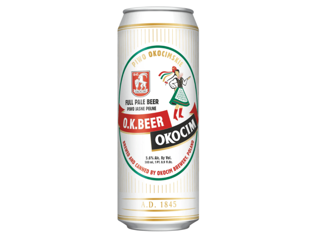 Okocim OK Beer 50cl Cans 5.6% x 24