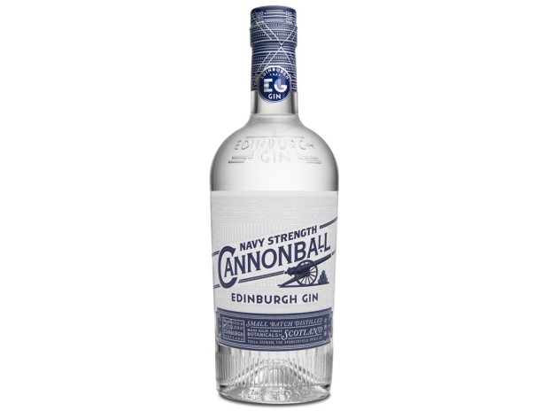 Cannonball Navy Strength Gin by Edinburgh Gin 70cl Bottle