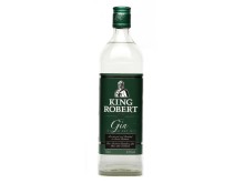 King Robert II Dry Gin 75cl Bottle