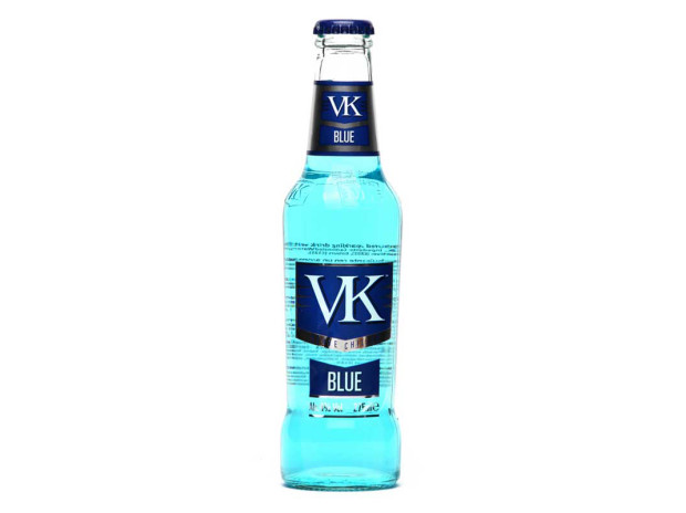 V.K. Vodka Ice Blue Mix 27.5cl Bottles x 6 Pack